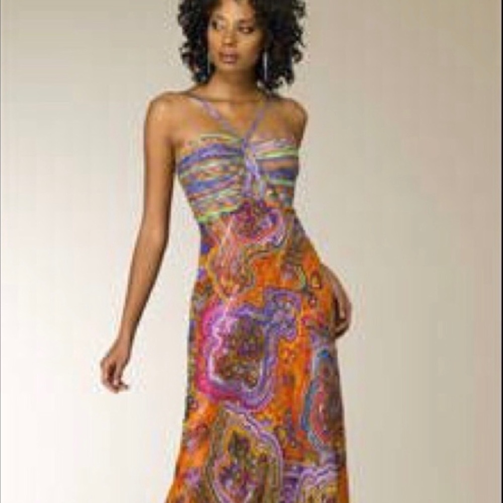 Mary L Couture Paisley Gown